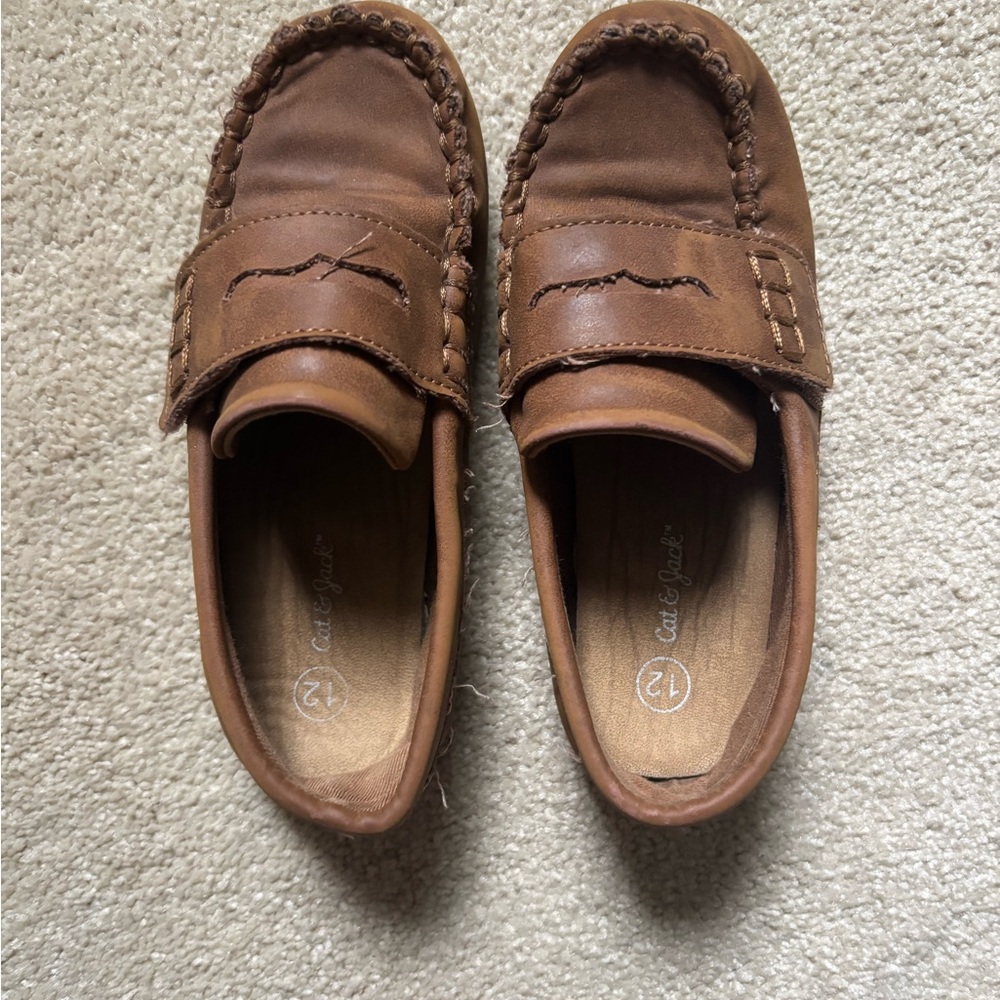 Cat & Jack Brown Dress Loafers for Kids